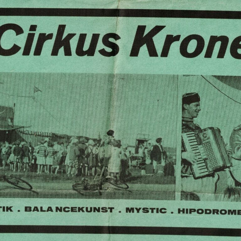 Cirkus Krones telt i 1962